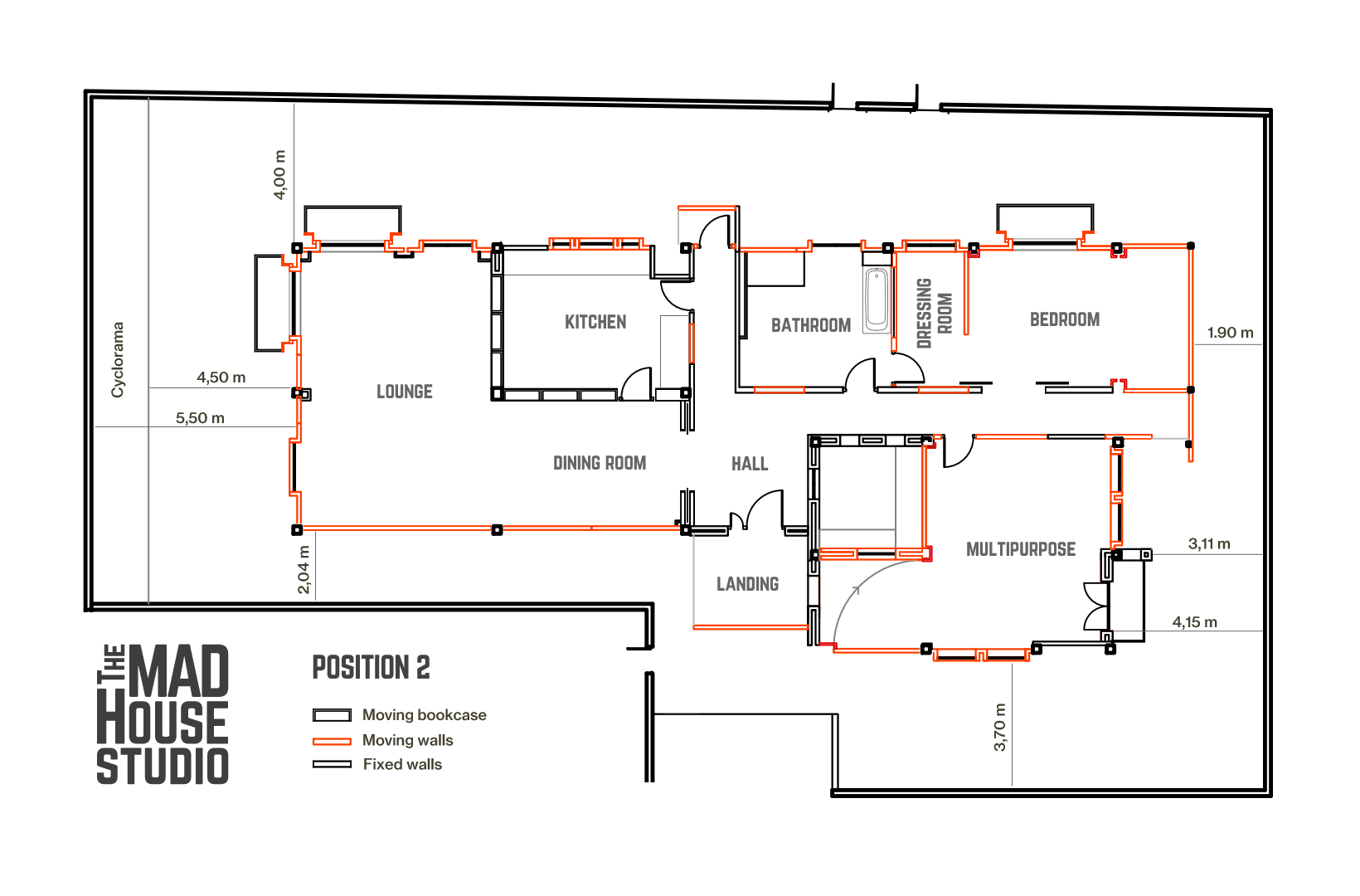 Position 2 floor plan